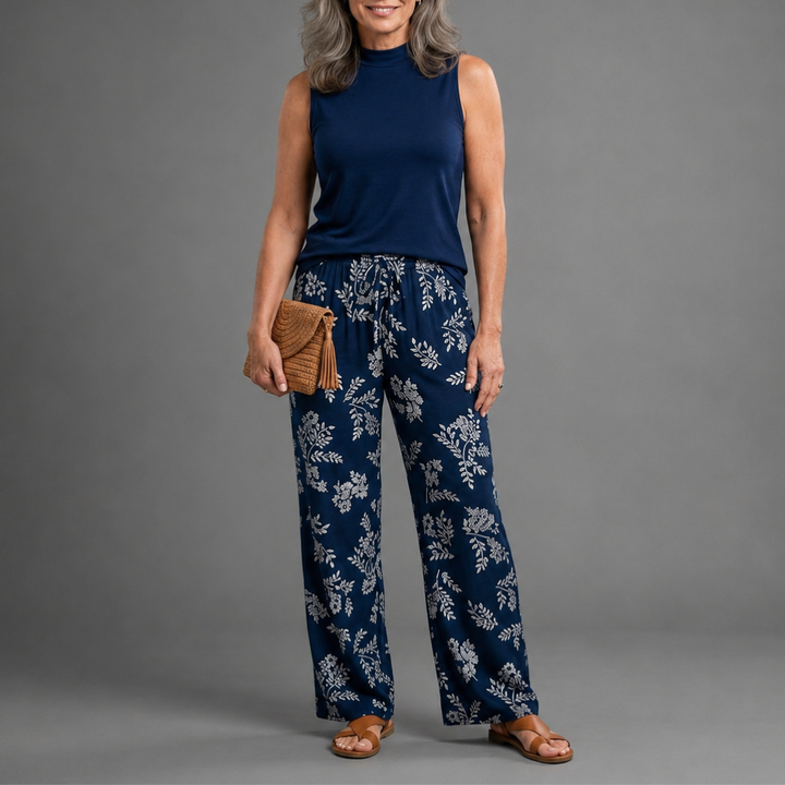 Ava | Coastal Bloom Two-Piece Set
