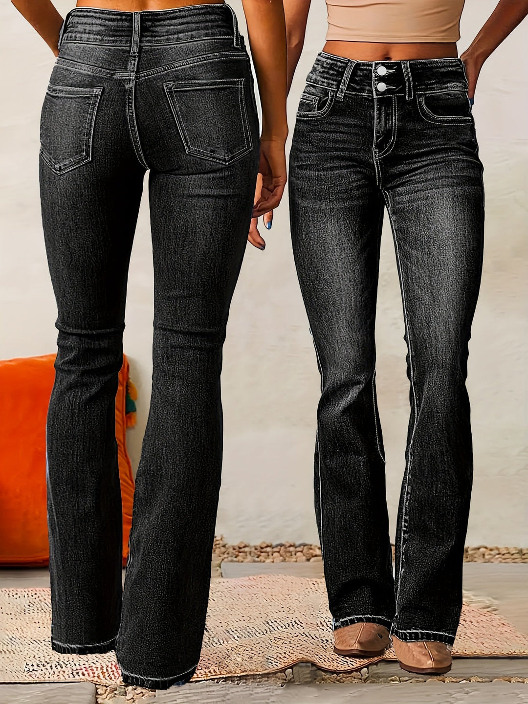 High Waisted Jeans