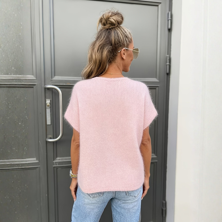 Mabel | Knit Button Vest