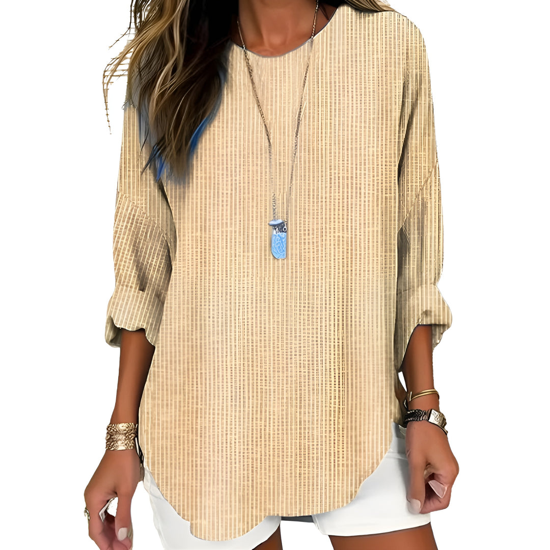 Rhea | Classic Striped Blouse