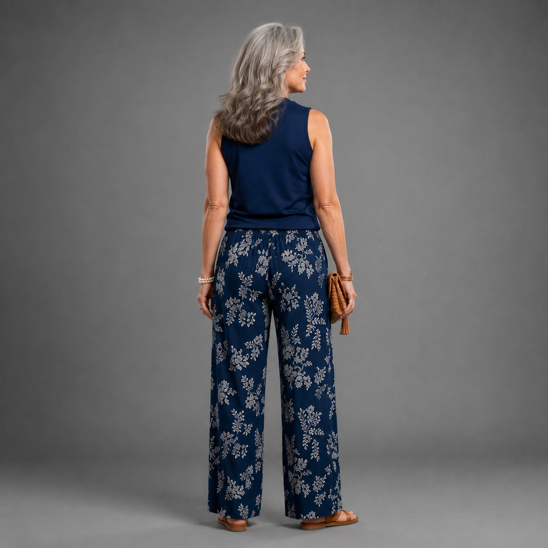 Ava | Coastal Bloom Two-Piece Set