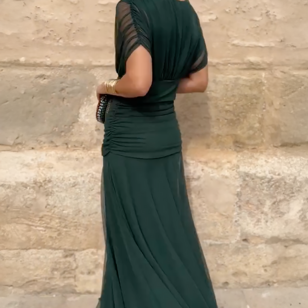 Lian | V-Neck Maxi Dres