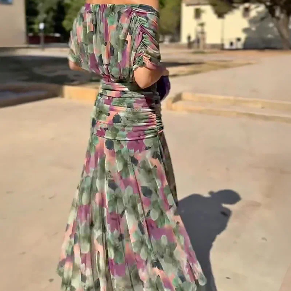 Lian | V-Neck Maxi Dres