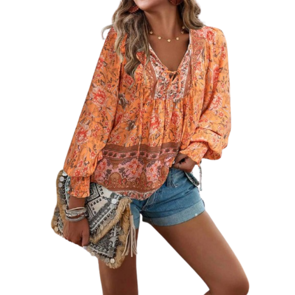 Marisela | Effortless Floral Blouse