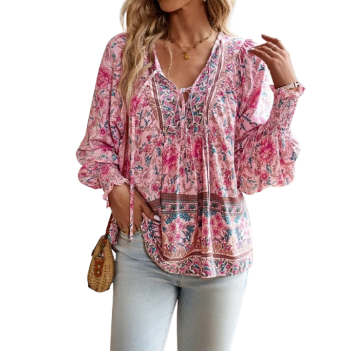 Marisela | Effortless Floral Blouse