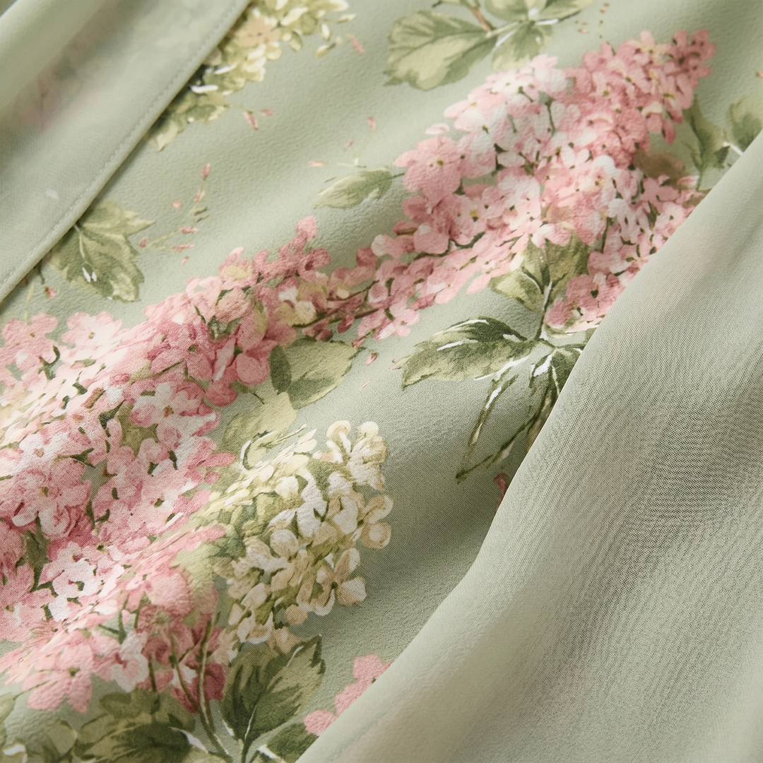 Lilliana | Botanical Garden Layered Midi Dress