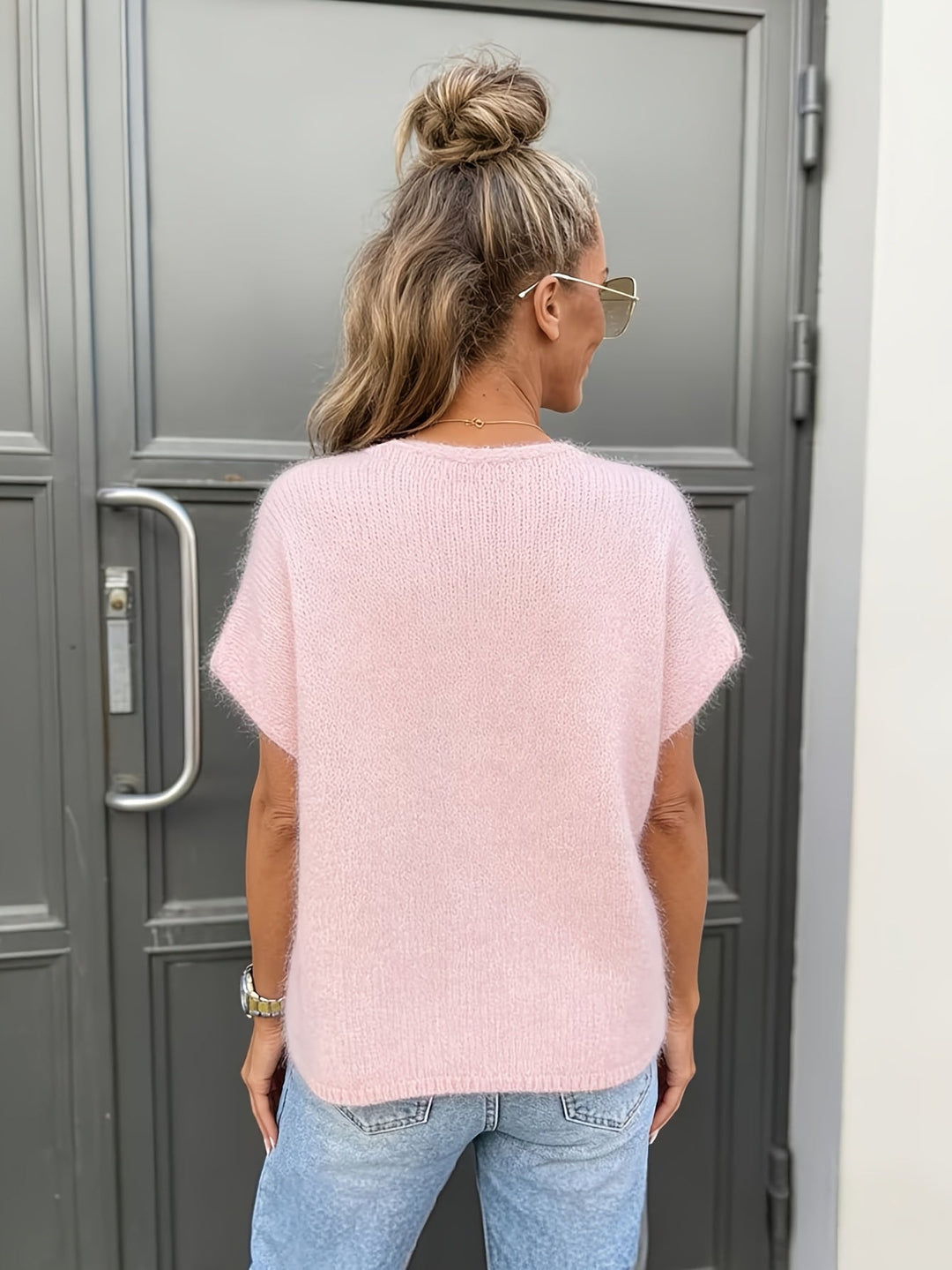 Mabel | Knit Button Vest
