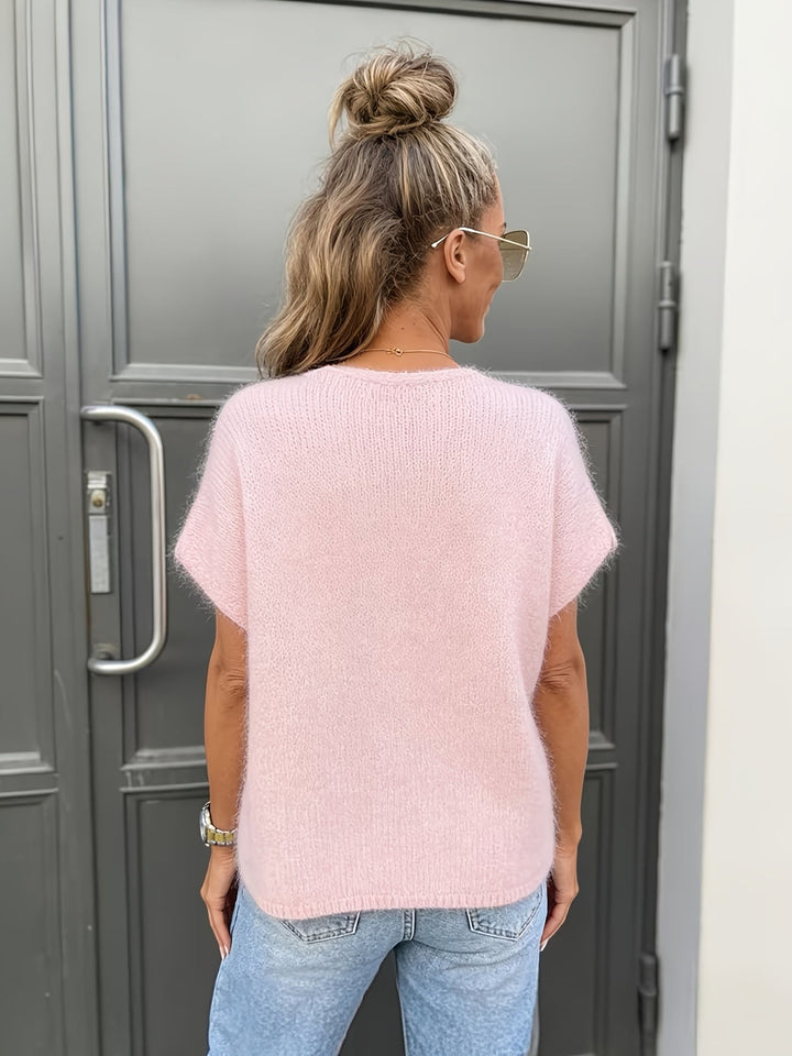Mabel | Knit Button Vest